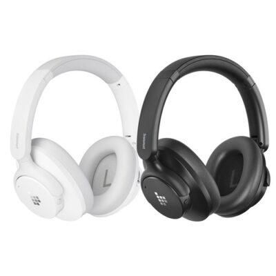 2pcs Tronsmart SOUNFII Q20S Hybrid ANC Headphones White + Black