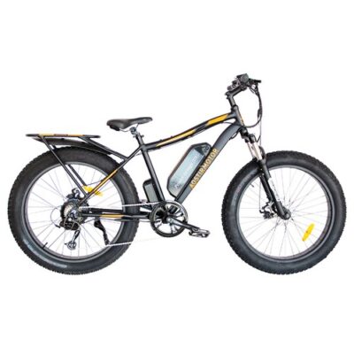 AOSTIRMOTOR S07-B Electric Bike 26*4.0'' Fat Tire Black