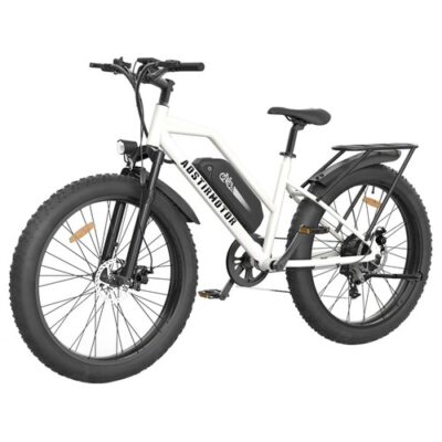 AOSTIRMOTOR S07-G Electric Bike 26in 48V 13AH 45Km/h 750W Motor White