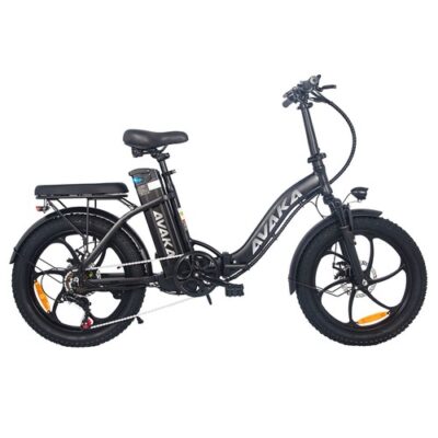 AVAKA BZ20 PLUS Electric Bike 20 Inch 500W 25KM/H 48V 18.2Ah Black