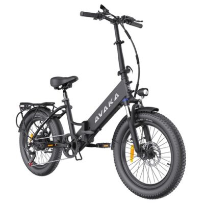 AVAKA K300 Folding Electric Bike 350W 36V 16Ah Black