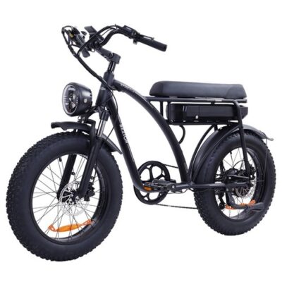 Bezior XF001 Plus E-Bike 20 inch 48V 17.5Ah 45km/h 1000W Motor Black