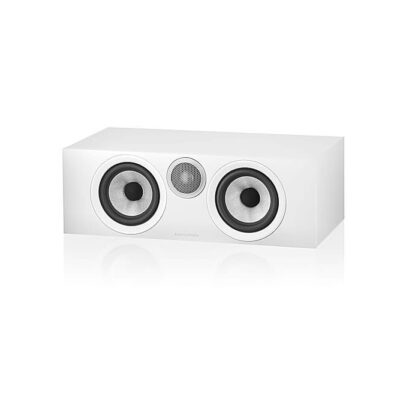 Bowers & Wilkins - 600 S3 Series 2-way Center Channel w/ dual 5" midbass (Each) - White