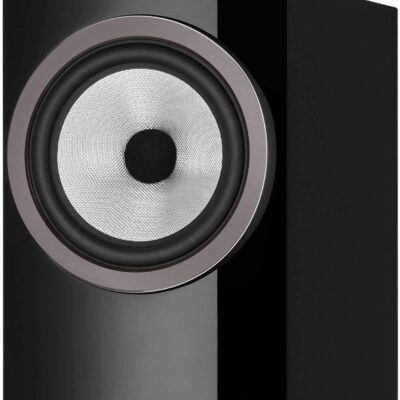 Bowers & Wilkins - 700 Series 3 Bookshelf Speaker with 1" Tweeter on Top and 6.5" Midbass (Pair) - Gloss Black