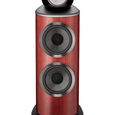 Bowers & Wilkins - 800 Series Diamond 1" Diamond Tweeter, 6" Midrange in Turbine Head, Dual 10" Woofer Floorstanding Speaker (each) - Rosenut