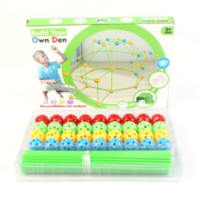 Creative Puzzles 36 Balls 51 Rods Building Toy for Kid without Camp