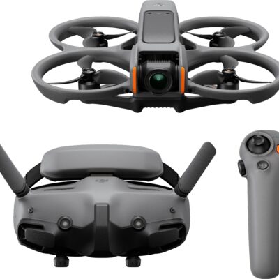 DJI - Avata 2 Fly More Combo Drone (Single Battery) - Gray