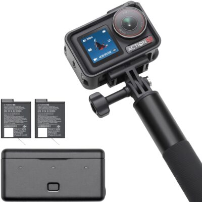 DJI - Osmo Action 5 Pro 4K Action Camera Adventure Bundle - Black