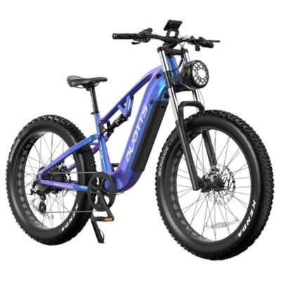 DUOTTS E26 Electric Bike 750W 20AH Blue Purple