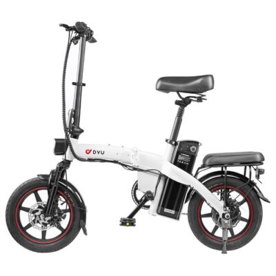 DYU A5 Electric Bicycle 350W Motor Max Speed 25km/h White