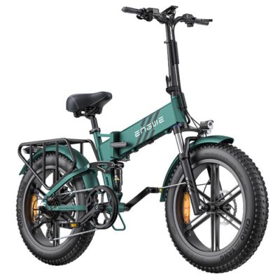 ENGWE ENGINE Pro 2.0 Electric Bike 75Nm Torque 52V 16Ah Battery Green