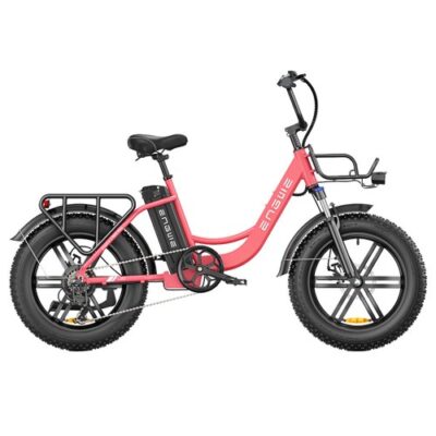 ENGWE L20 Electric Bike 20 inch 25MPH 48V 13AH 750W Motor Red