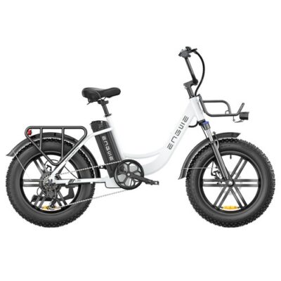 ENGWE L20 Electric Bike 20 inch 25MPH 48V 13AH 750W Motor White