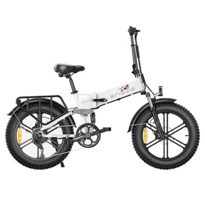 ENGWE X Electric Bike 20 Inch 25Km/h 48V 13AH Battery 250W Motor White