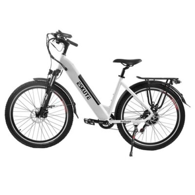 ESKUTE ES-27.5-CS 500W BAFANG Motor 15Ah Electric Bike White