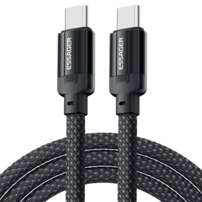 ESSAGER 100W Type-C to Type-C Charging Cable