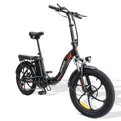 Fafrees F20 Electric Bike 20 Inch Folding Frame E-bike - Black