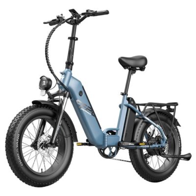 Fafrees FF20 Polar E-Bike 40Km/h 500W 48V 10.4AH Dual Battery Blue