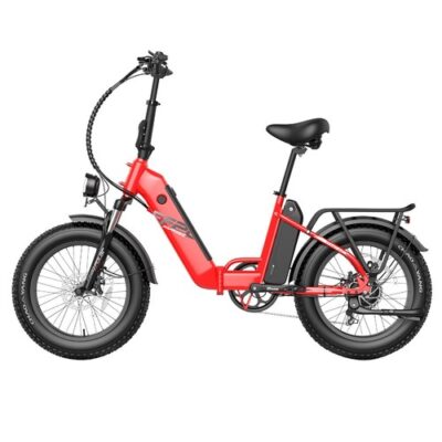 Fafrees FF20 Polar E-Bike 40Km/h 500W 48V 10.4AH Dual Battery Red