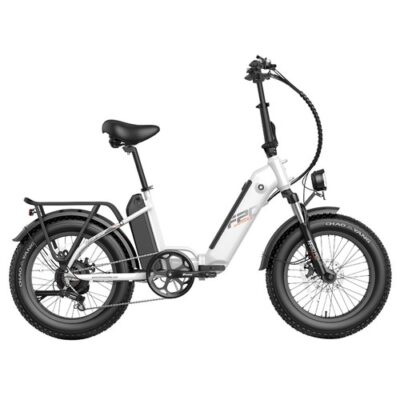 Fafrees FF20 Polar E-Bike 40Km/h 500W 48V 10.4AH Dual Battery White