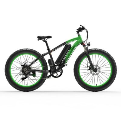 GOGOBEST GF600 Electric Bike 26x4.0 inch 13Ah 1000W Black Green