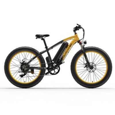 GOGOBEST GF600 Electric Bike 26x4.0 inch 13Ah 1000W Black Yellow