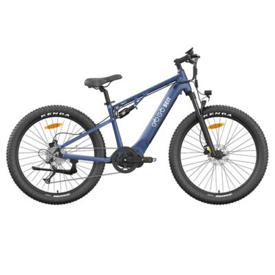 GOGOBEST GM27 Electric Bike 27.5'' 48V 350W Mid Motor 10AH 25Km/h Blue