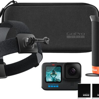 GoPro - HERO12 Black Action Camera Bundle - Black