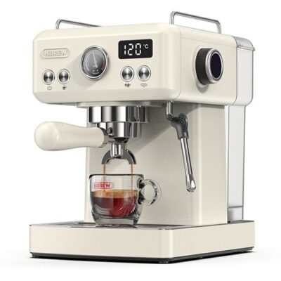 HiBREW H10A 19 Bar Coffee Machine Beige