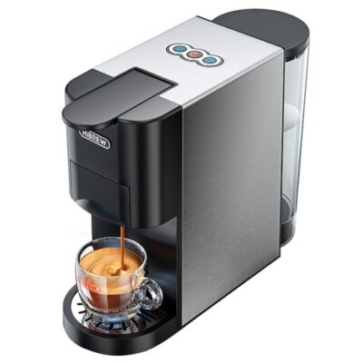 HiBREW H3A 5 in 1 Coffee Machine Silver