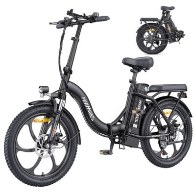 HillMiles MilePort 1 Electric Bike 250W 36V 13AH Black