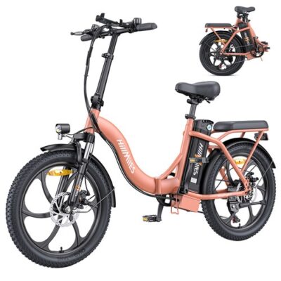 HillMiles MilePort 1 Electric Bike 250W 36V 13AH Red