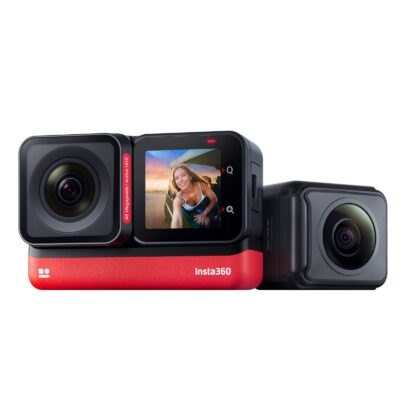 Insta360 - ONE RS Twin Edition Interchangeable Lens Action Camera - Multi