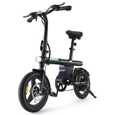 isinwheel U1 Portable Electric Bike 250W 36V 7.8Ah Black