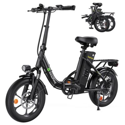 isinwheel U4 Electric Bike 500W 36V 10.4Ah Black