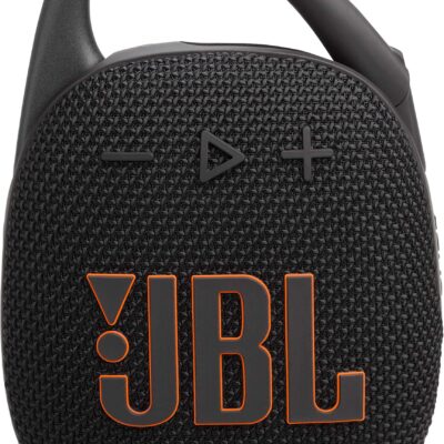 JBL - Clip 5 Portable Bluetooth Speaker - Black