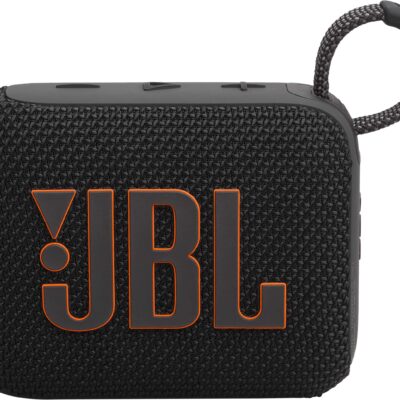 JBL - Go 4 Portable Bluetooth Speaker - Black