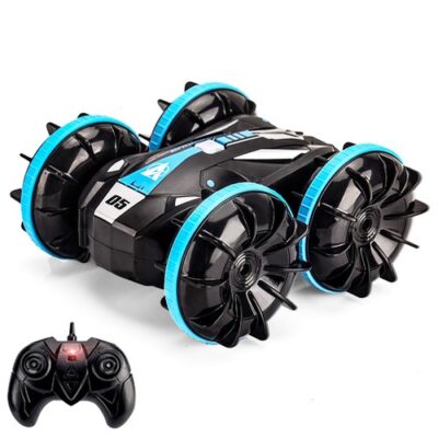 JJRC Q113 1:24 RC Stunt Car 2-in-1 Blue