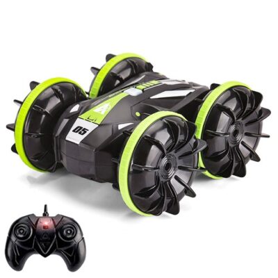 JJRC Q113 1:24 RC Stunt Car 2-in-1 Green