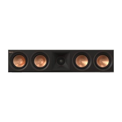 Klipsch - Reference Premiere Series Quad 5.25" 600-Watt Passive 2-Way Center-Channel Speaker - Walnut