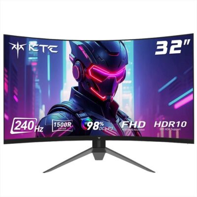 KTC H32S17F 32" Curved Gaming Monitor 240Hz 1500R 1920x1080 FHD