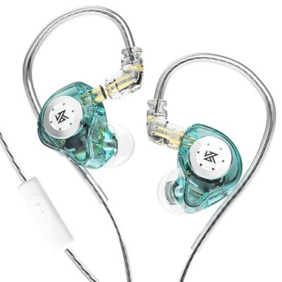 KZ EDX Pro Wired Earphone In-ear with Mic Cyan