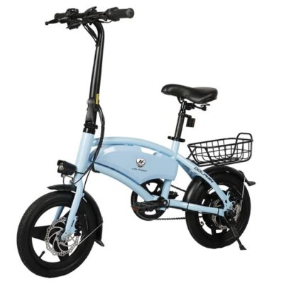 LAIFOOK Dolphin Folding Electric Bike Blue