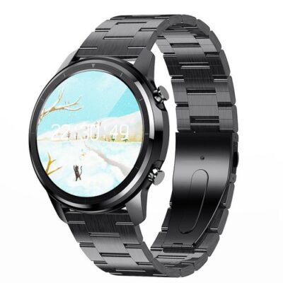 LEMFO LF26 Smartwatch Full Touch Stainless Steel - Black