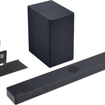 LG - 3.1.3 Channel SC9S Soundbar with Wireless Subwoofer, Dolby Atmos, DTS:X, IMAX Enhanced and WOW Orchestra - Black