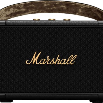 Marshall - Kilburn II Portable Bluetooth Speaker - Black/Brass