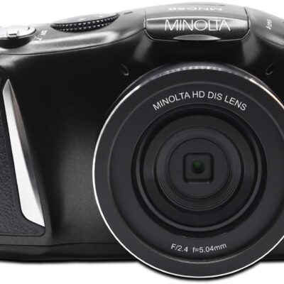 Minolta - MND50 4K Video 48.0 Megapixel Digitial Camera - Black