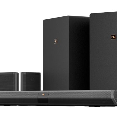 Nakamichi - Shockwafe 9.2.4Ch 1300W Soundbar System with Dual 10” Wireless Subwoofers, Dolby Atmos, eARC and SSE MAX - Black