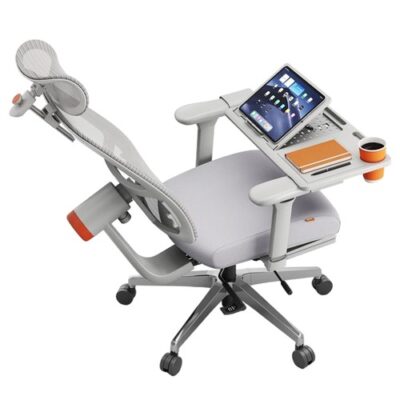 NEWTRAL MagicH-BPro Ergonomic Chair with Footrest Grey