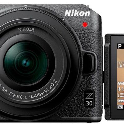 Nikon - Z 30 4K Mirrorless Camera with NIKKOR Z DX 16-50mm f/3.5-6.3 VR Lens - Black